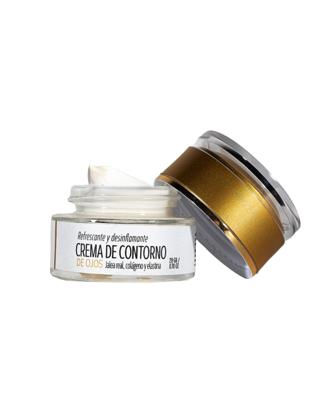 CREMA DE CONTORNO DE OJOS - CON MIEL Y JALEA REAL - LÍNEA MUJER