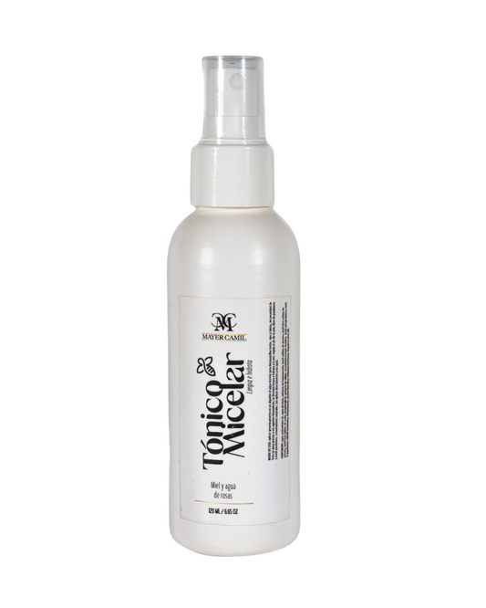 TÓNICO MICELAR CON MIEL Y AGUA DE ROSAS -  LÍNEA JUVENIL